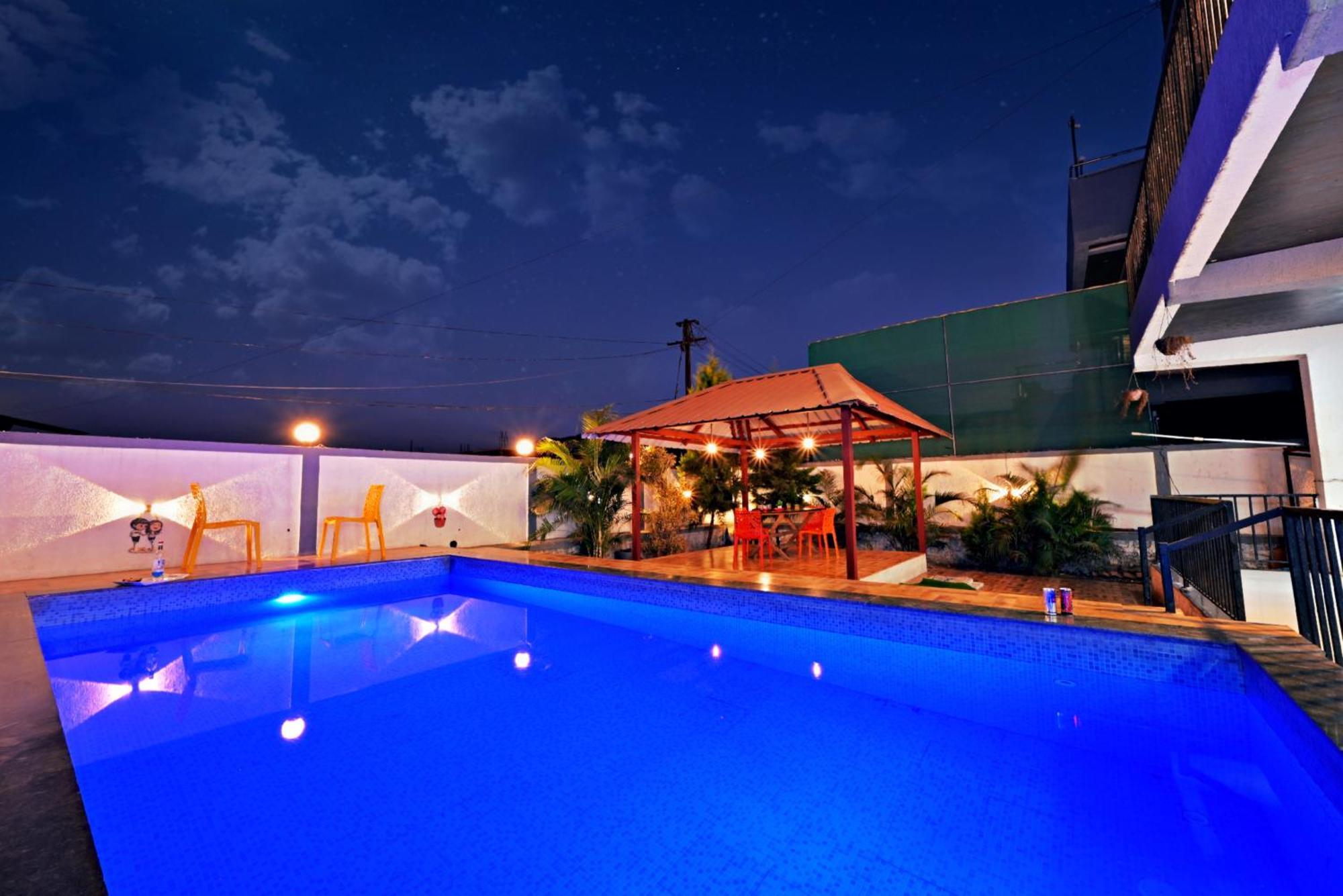 Ll Empyrean Stay Ll 4Bhk Ll Ac Ll Pool Ll Mystical Stone Villa Ll Lonavala Εξωτερικό φωτογραφία