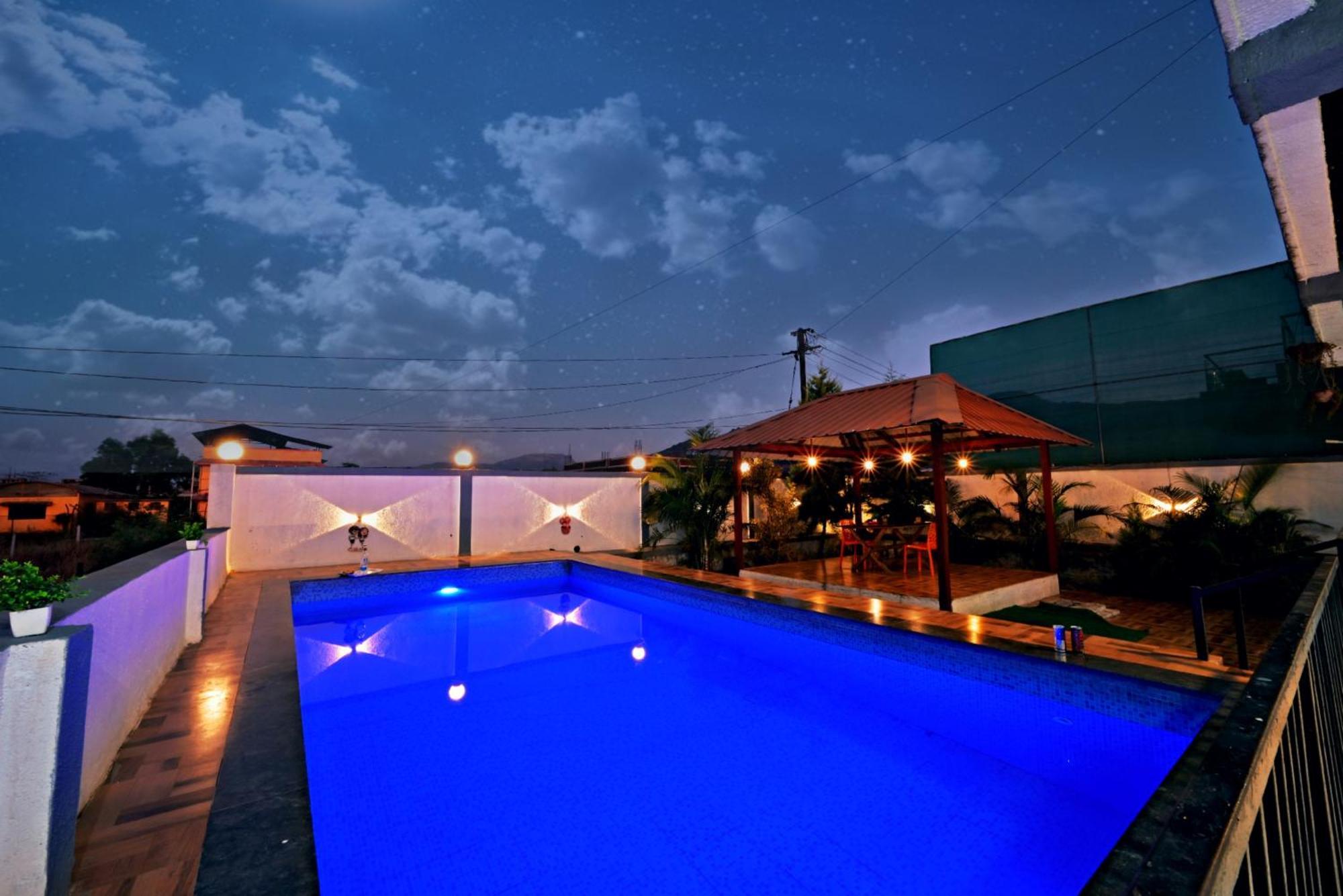 Ll Empyrean Stay Ll 4Bhk Ll Ac Ll Pool Ll Mystical Stone Villa Ll Lonavala Εξωτερικό φωτογραφία
