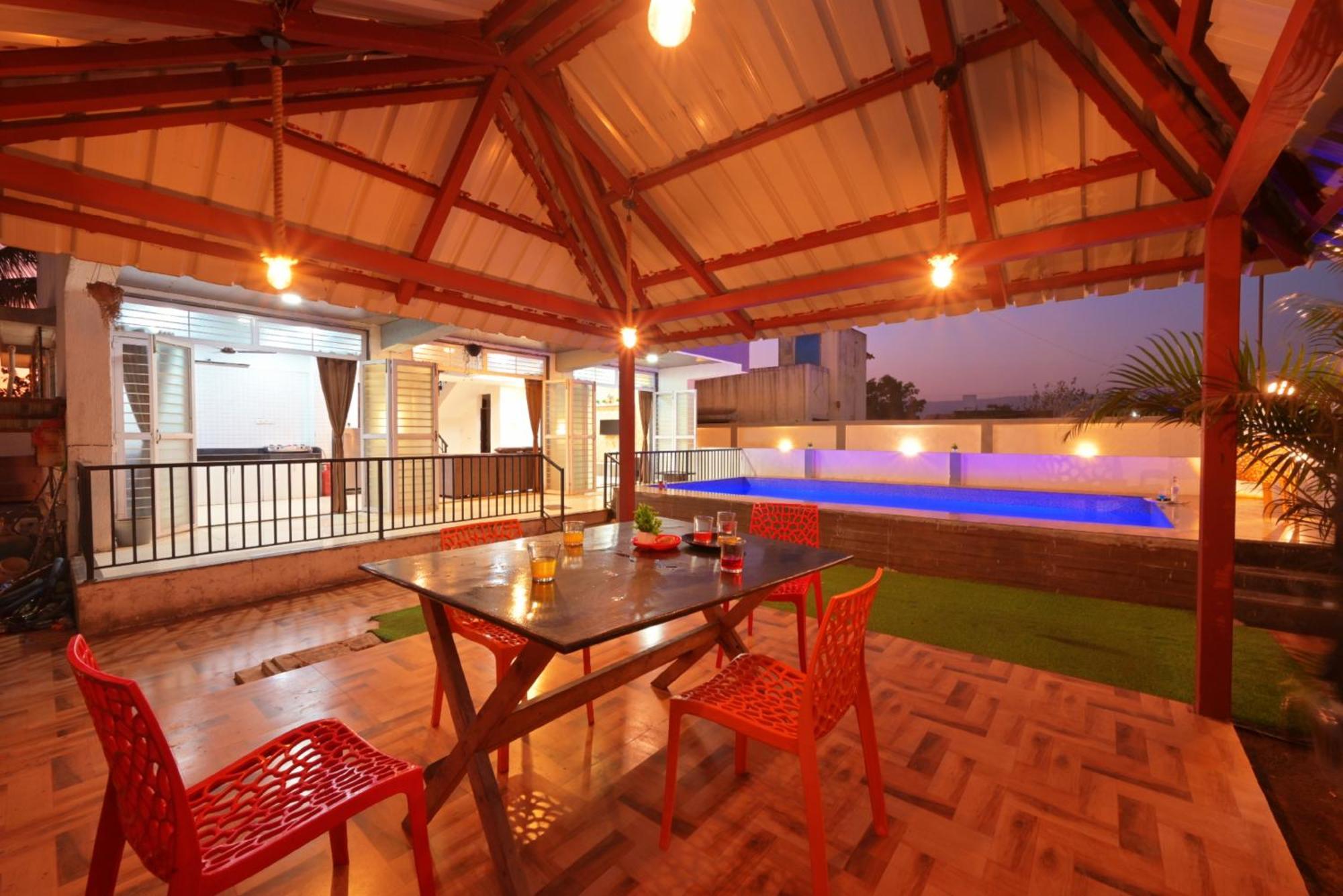 Ll Empyrean Stay Ll 4Bhk Ll Ac Ll Pool Ll Mystical Stone Villa Ll Lonavala Εξωτερικό φωτογραφία