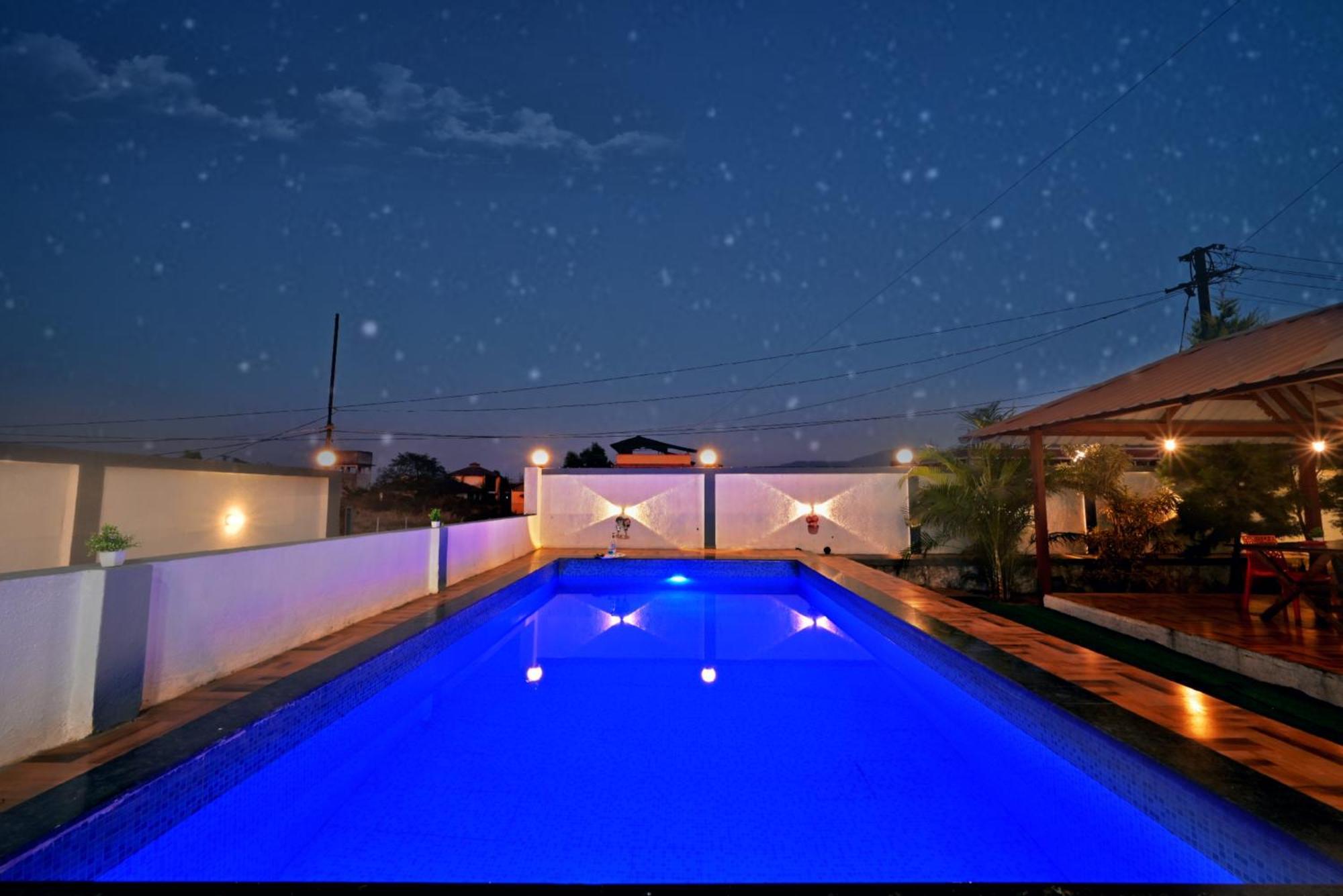 Ll Empyrean Stay Ll 4Bhk Ll Ac Ll Pool Ll Mystical Stone Villa Ll Lonavala Εξωτερικό φωτογραφία