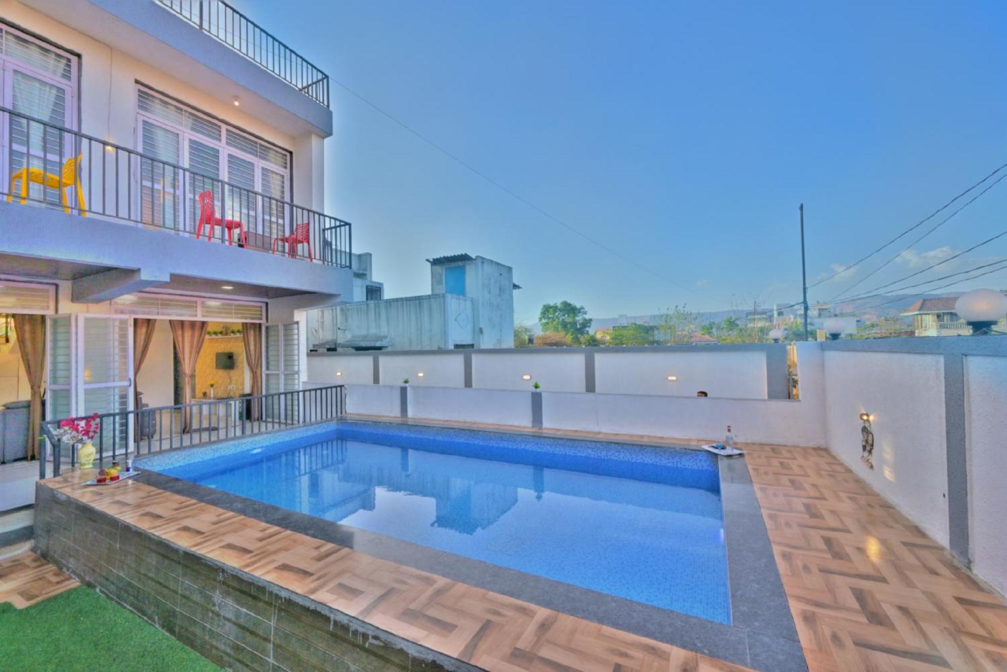 Ll Empyrean Stay Ll 4Bhk Ll Ac Ll Pool Ll Mystical Stone Villa Ll Lonavala Εξωτερικό φωτογραφία