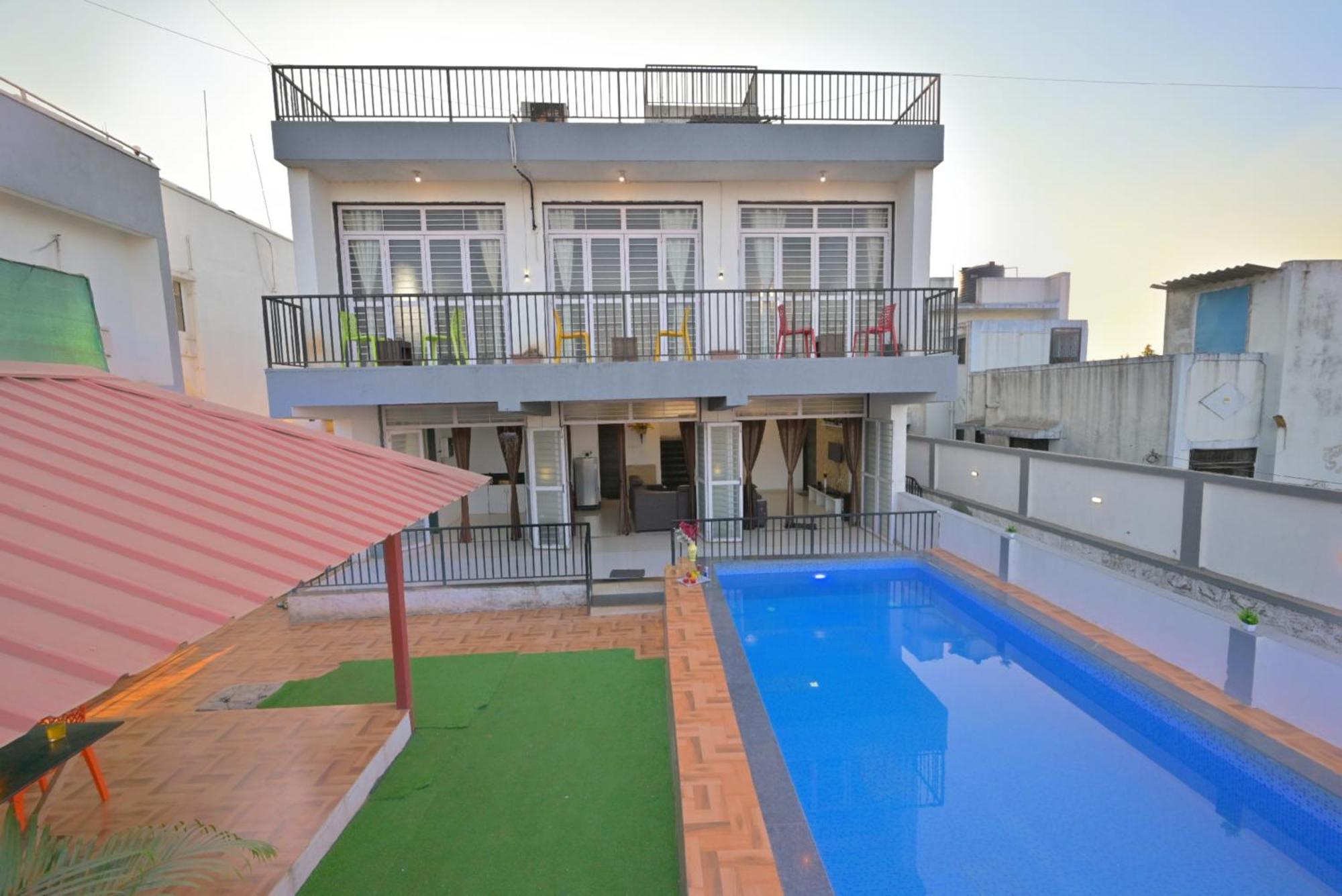 Ll Empyrean Stay Ll 4Bhk Ll Ac Ll Pool Ll Mystical Stone Villa Ll Lonavala Εξωτερικό φωτογραφία