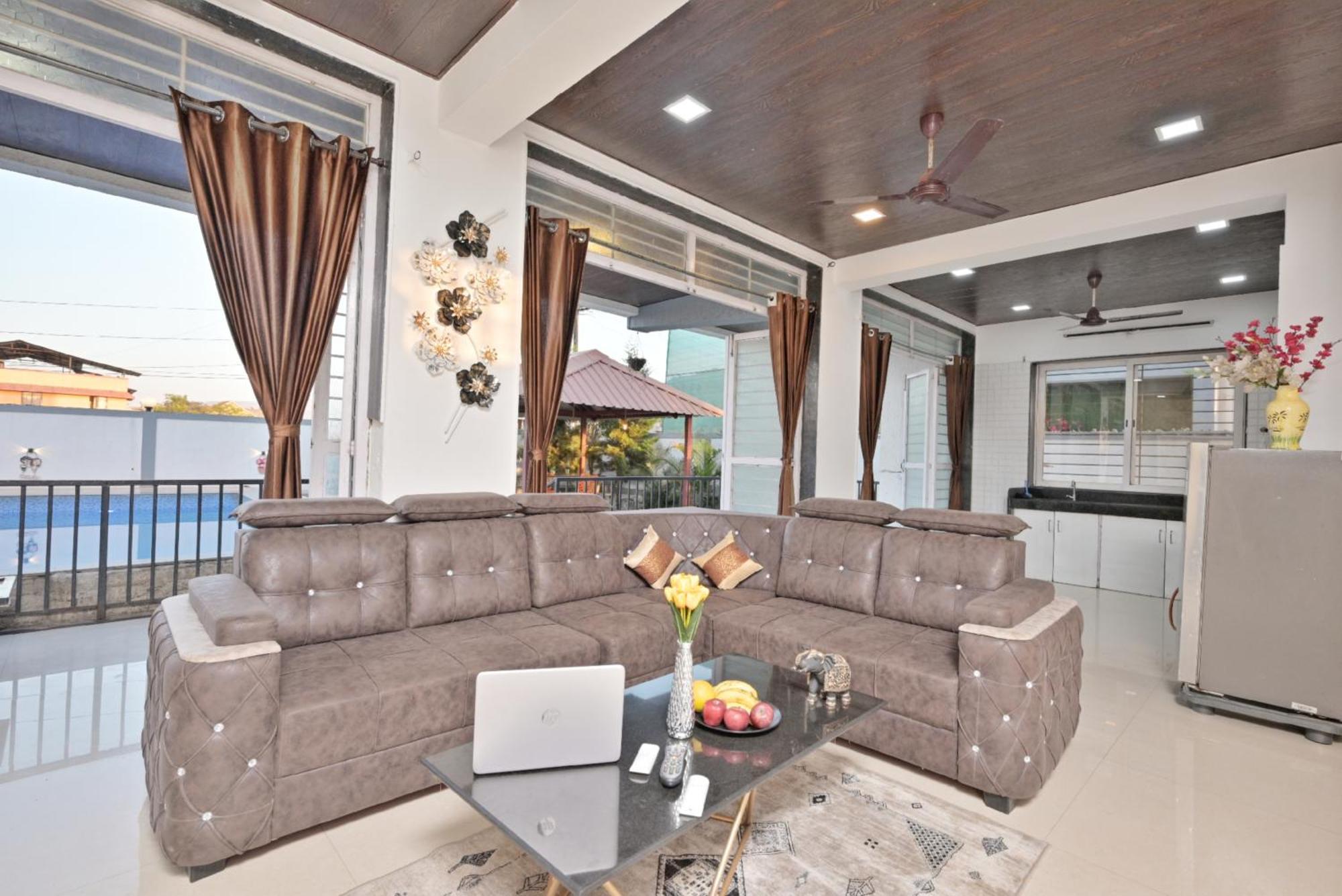 Ll Empyrean Stay Ll 4Bhk Ll Ac Ll Pool Ll Mystical Stone Villa Ll Lonavala Εξωτερικό φωτογραφία
